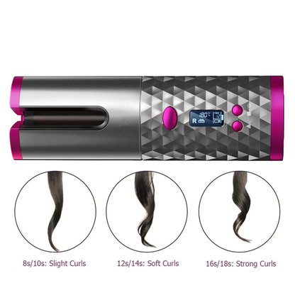 Radiant Glow Co™ Portable Hair Curler